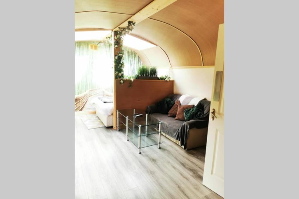 Lazy Lodge Glamping Pod With Hot Tub Портлийш Екстериор снимка