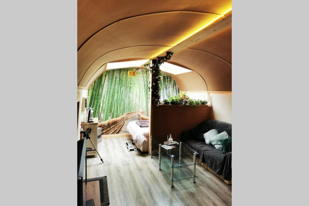 Lazy Lodge Glamping Pod With Hot Tub Портлийш Екстериор снимка